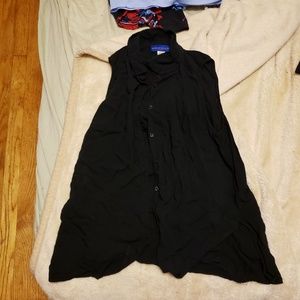 Black button up